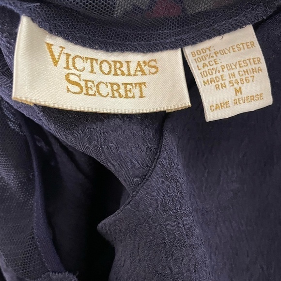 VICTORIA’S SECRET Vintage Gold Label Lingerie Style Slip Dress Size Medium - Picture 5 of 5